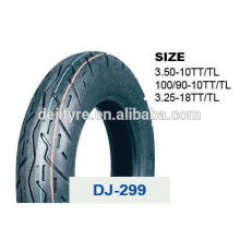 pneu de moto de haute qualité 100/90-10 fabriqué en Chine